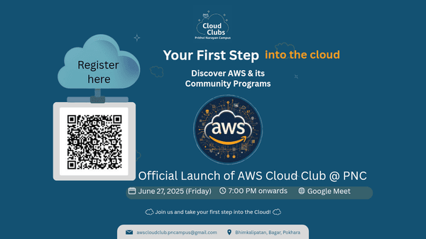 Our First Step into the Cloud: Discover AWS & its Community Programs