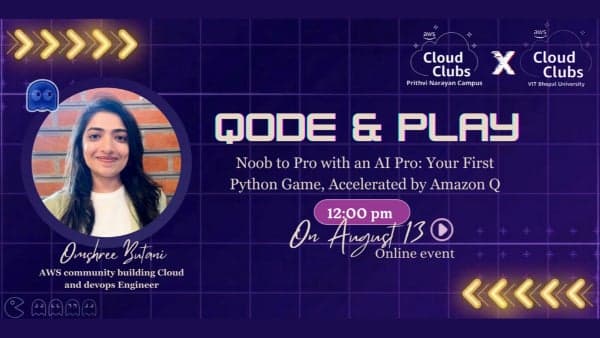 QODE & PLAY: Turn your curiosity into code and code into games with Amazon Q
